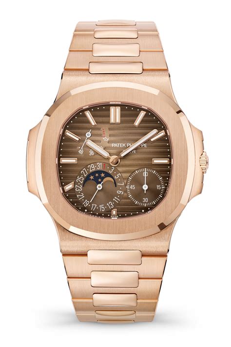 patek philippe nautilus rose gold watch|patek philippe nautilus price list.